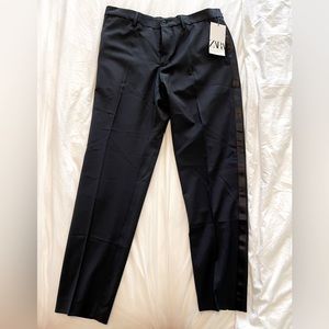black sleek dress pants